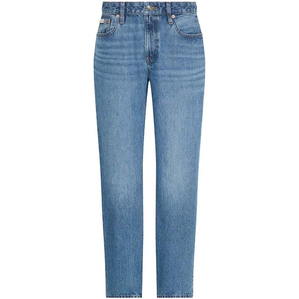 Calvin Klein Jeans Low Rise Modern Straight Blu Donna 29