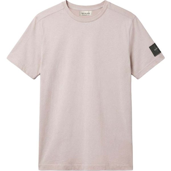 Calvin Klein T-Shirt Badge Bianco Uomo M