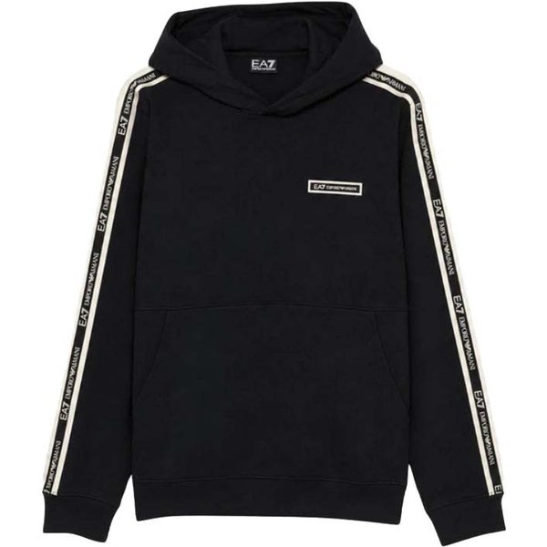 Ea7 Felpa Tape Nero Uomo L