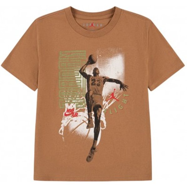 Nike T-Shirt Palestra Hang Time Moro Bambino 8/10 Anni