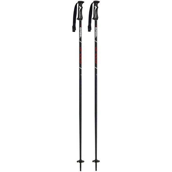 Gabel Speed Nero Rosso - Bastoncini Sci Uomo 115 cm
