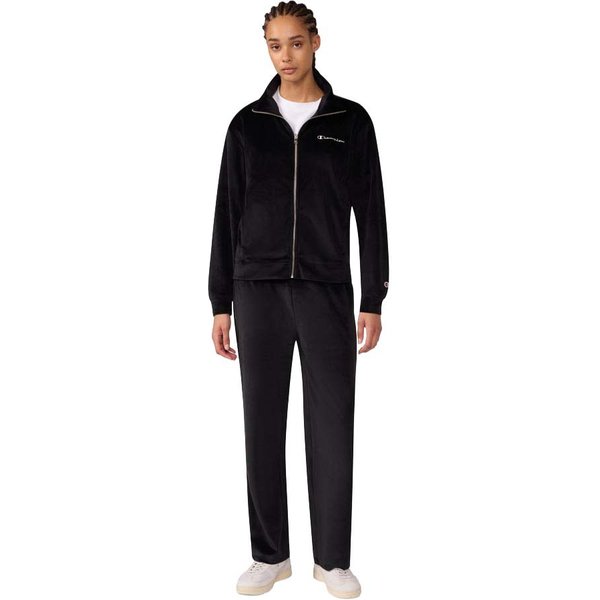 Champion Tuta Sportiva In Ciniglia Nero Donna M