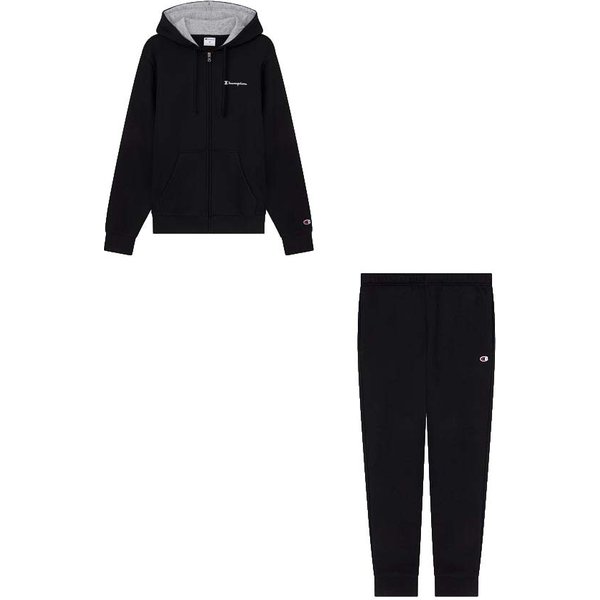 Champion Tuta Sportiva Full Nero Uomo S