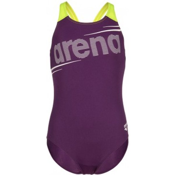Arena Costume Piscina Bold Viola Lime Bambina 14-15 Anni