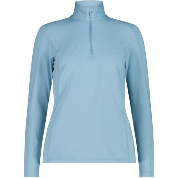 Cmp Soft Tech Mezza Zip Azzurro Donna 48