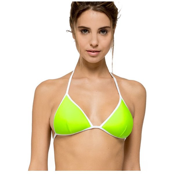 Sundek Bikini Top Verde Fluo Donna 42