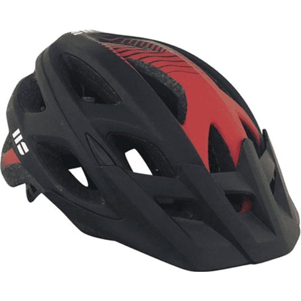 Hot Stuff Casco Mtb Sr Nero Rosso Uomo 53/57