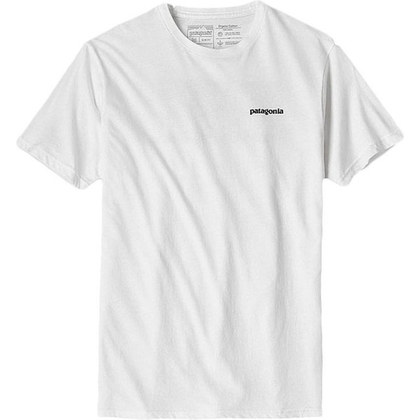 Patagonia Maglia Trekking P-6 Responsabili-Tee Bianco Uomo S