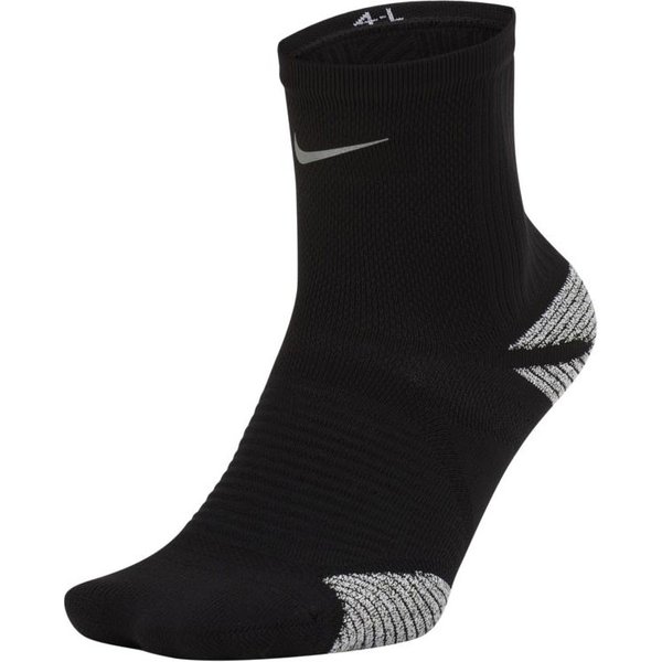 Nike Calze Ankle Racing Nero Grigio Unisex EUR 46-47 / US 12,5