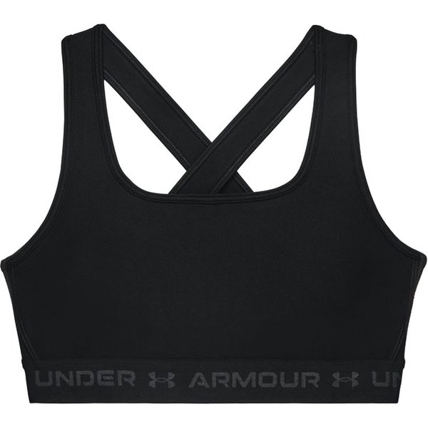Under Armour Reggiseno Sportivo Cross Back Mid Nero Donna XS