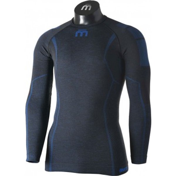 Mico Sport Maglia Termica Trekking Superthermo Blu Uomo I
