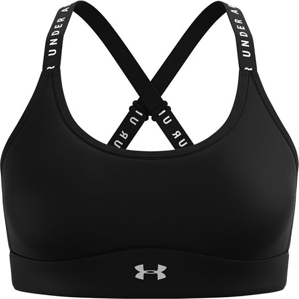 Under Armour Reggiseno Infinity Medium S Nero Donna XS