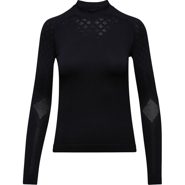 Diadora Maglia Running Turtle Neck Hp Act Nero Donna XS/S