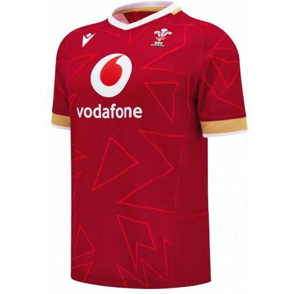 Nazionale Gallese Di Rugby WRU Macron Rugby Uomo Maglia Per Il Gioco In Casa 60001711-image