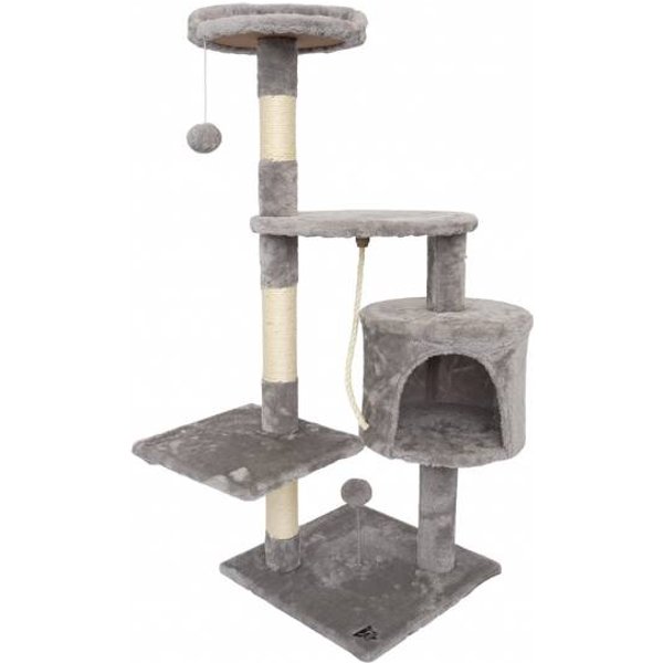 Spocado "Athletic" Tiragraffi Per Gatti 112 X 40 X 40 Cm Grigio-image