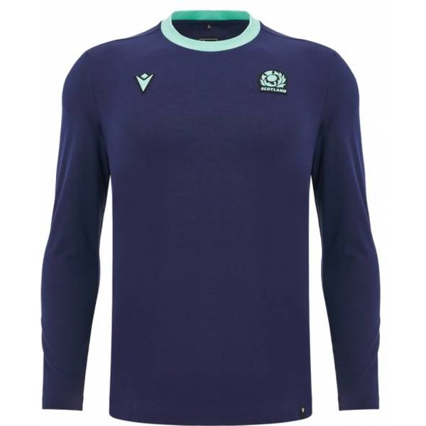 Scozia SRU Macron Rugby Uomo Maglia A Maniche Lunghe 60000610-image