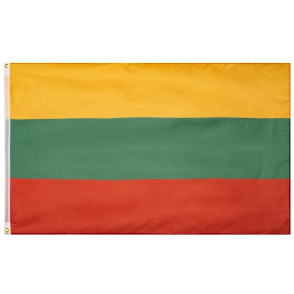 Lituania Bandiera Muwo "Nations Together" 90 X 150 Cm-image