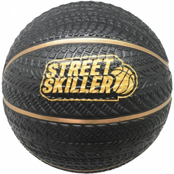 Streetskiller "Ultimate Grip" Pallone Da Basket Nero/Oro-image