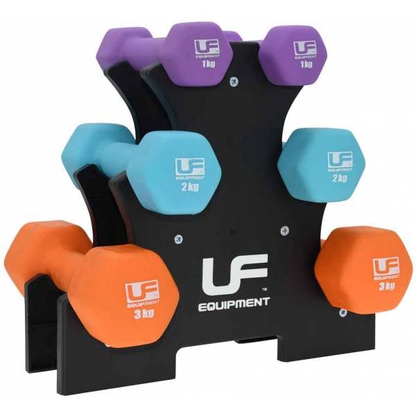 Urban Fitness Set Di Pesi Ad Albero 2 X 1 Kg, 2 X 2 Kg E 2 X 3 Kg UFW025-image