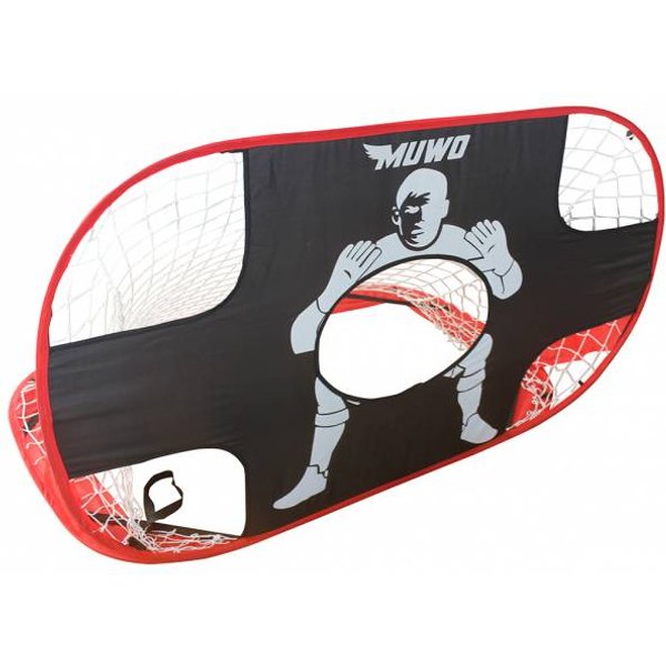 Muwo Pop Up Indoor Outdoor FußBalltor Mit Torwand-image