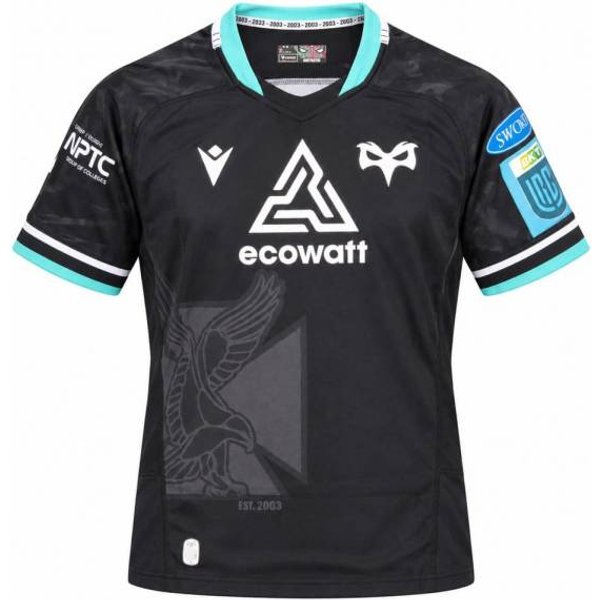Ospreys Rugby Macron Uomo Maglia Per Il Gioco In Casa 58577935-image