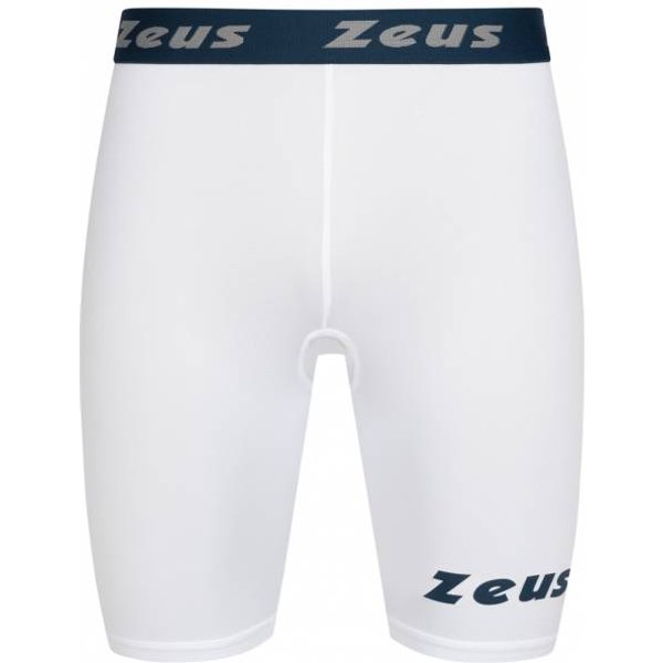 Zeus Bermuda Elastic Pro Uomo Leggings Sportivi Bianco-image