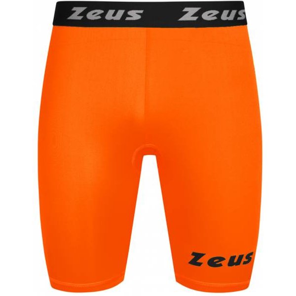 Zeus Bermuda Elastic Pro Uomo Leggings Sportivi Arancione Neon-image