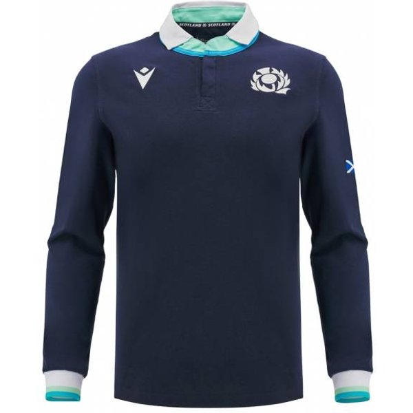 Scozia SRU Rugby Macron Uomo Maglia Per Il Gioco In Casa 60000369-image