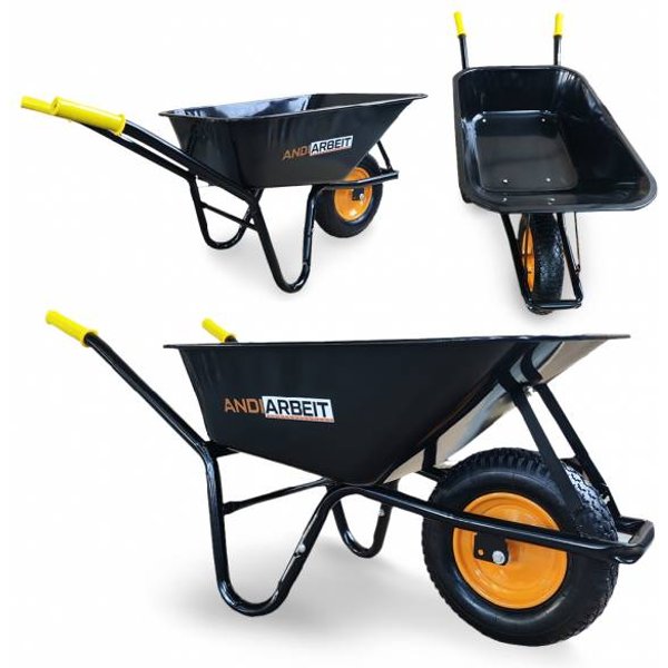 Andiarbeit® "Kraftpaket" Carriola 100 Litri Nera-image