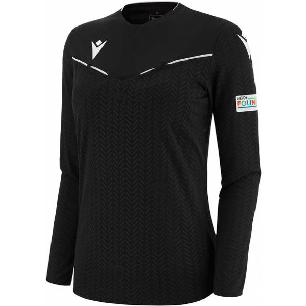 Uefa Macron Donna Maglia Da Arbitro A Manica Lunga 58575165-image