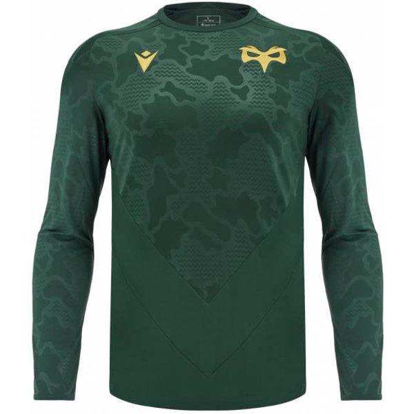 Ospreys Rugby Macron Uomo Felpa Per L'allenamento 60003687-image