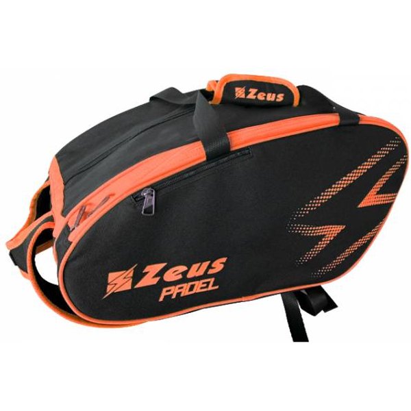 Zeus Padel Bag Racchetta Da Padel Borsa Nero Arancio-image
