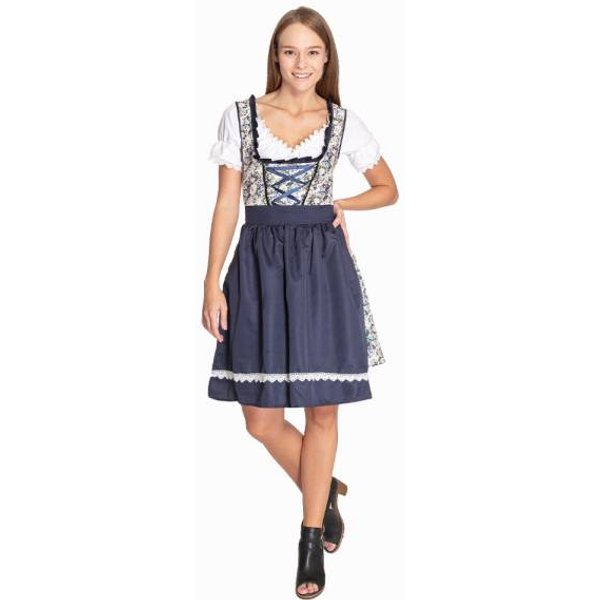 Dirndl Donna Costume Oktoberfest Miesepeter® Blu-image