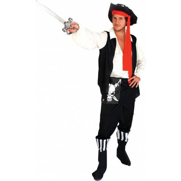 Costume Da Pirata "Skull" Miesepeter®-image