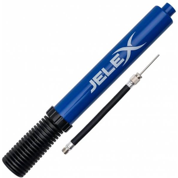 Jelex Double Action Match Pompa Gonfiaggio Palloni Blu-image