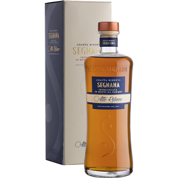 Grappa "Alto Rilievo" Invecchiata In Botti Da Sherry-image