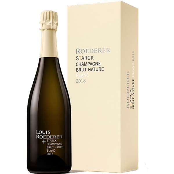 Champagne Brut Nature Blanc Louis Roederer Et Philippe Starck 2018-image