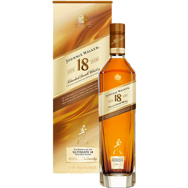 Johnnie Walker Blended Scotch Whisky 18 Aged Years-image