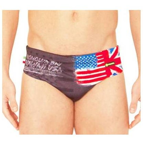 Costume Piscina FLAG Uomo FISHIRT-image
