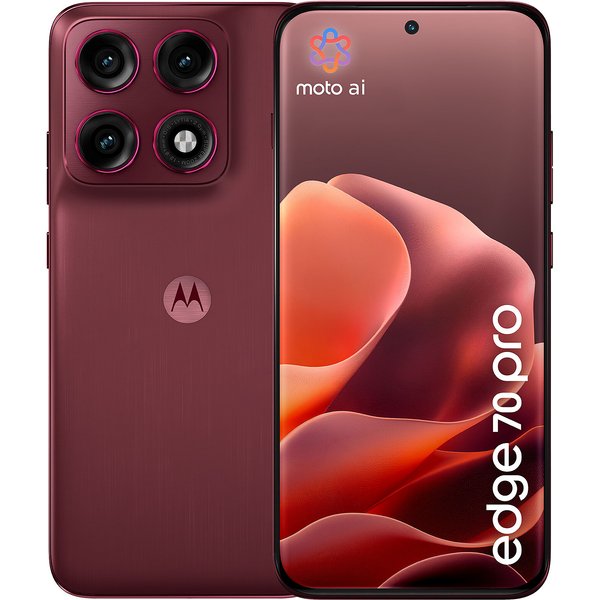 Motorola Edge 70 Pro 5G 8Gb Ram 256Gb Dual Sim Zinfandel Europa-image