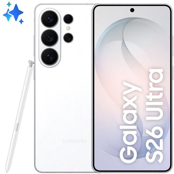 Samsung Galaxy S26 Ultra 5G 256Gb 12Gb Ram White Europa-image