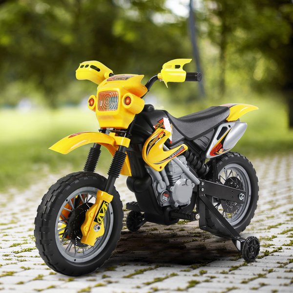 HOMCOM 6V Kids Electric Motorbike Motorcycle Ride On for 3-6 Years, photo 2