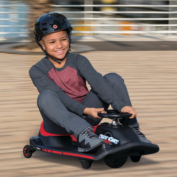 Razor Crazy Cart Shift Electric Go Kart for Kids 6 Plus - Black and, photo 2