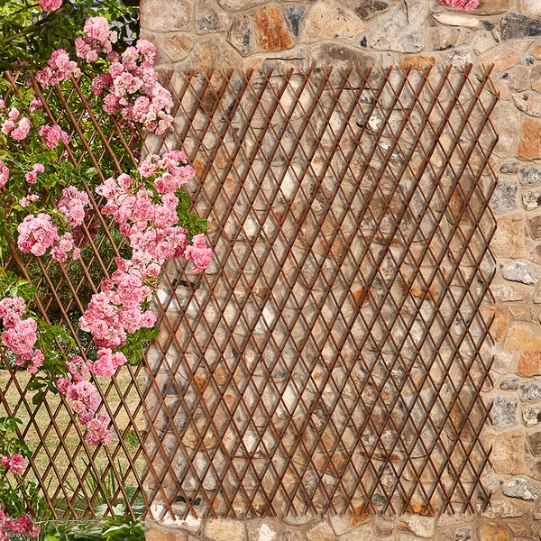 Garden Gear - Extendable Willow Trellis - Twin Pack