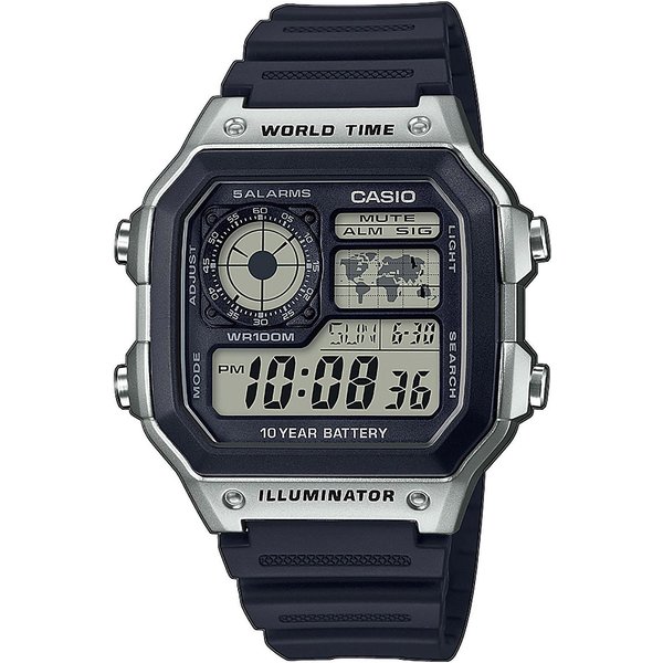 Casio AE-1200WH-1CVEF Collection Herrenuhr 42Mm 10ATM-image