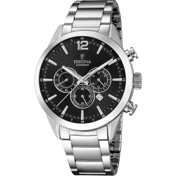 Festina F20343/8 Timeless Chronograph Herrenuhr 43Mm 10ATM-image