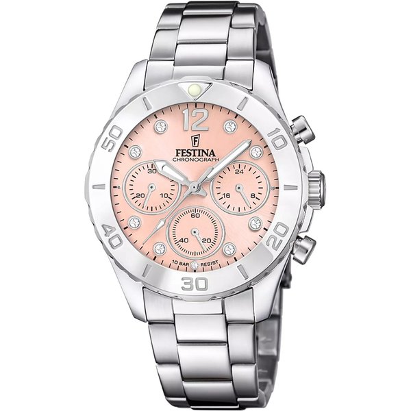 Festina F20603/7 Damenuhr Boyfriend Chronograph 39Mm 10ATM-image