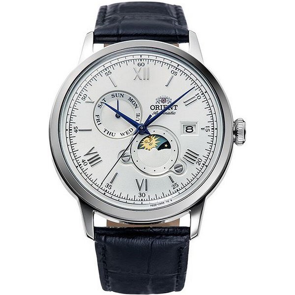 Orient RA-AK0802S30B Sun And Moon Automatik Herrenuhr 41Mm 3ATM-image