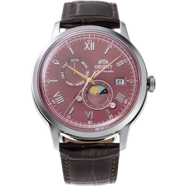 Orient RA-AK0807R30B Herrenuhr Bambino Sun & Moon Automatik 41Mm 3ATM-image