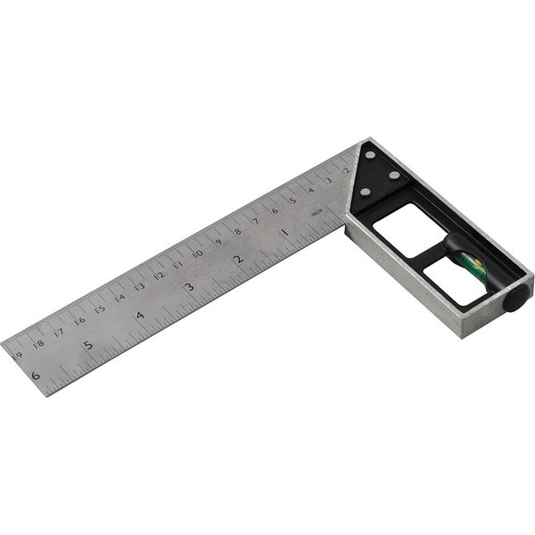 Anschlag- Und Gehrungswinkel Mit Wasserwaage 150 Mm-image